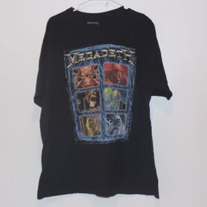 Megadeth Black Graphic tee Men size 2xl